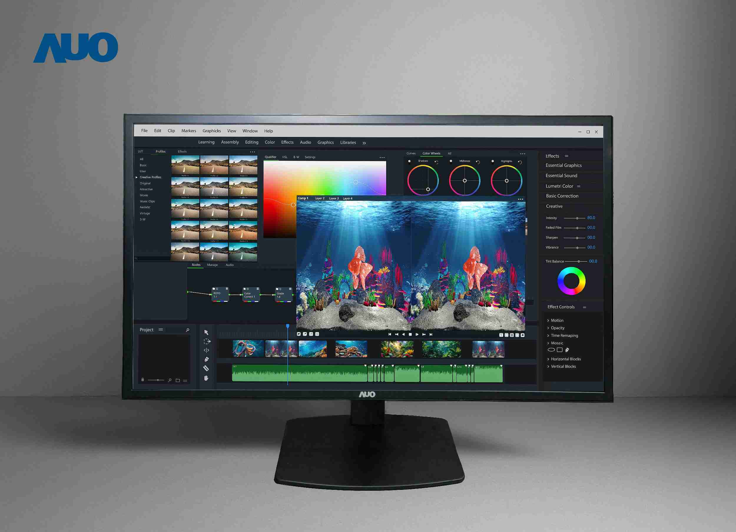 彩霸王开发32吋2D/3D专业桌上型显示器，，拥有8K4K超高分辨率，，，，并以低串扰算法优化3D显示效果，，，，搭载自动眼球追踪功能，，，能实时调整3D图像，，，，进行实时2D与3D无缝共存窗口，，，提供图像设计工作者突破二维接口的崭新工作氛围与效率